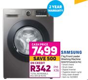 Samsung 7Kg Front Loader Washing Machine WW70T4040CX/FA