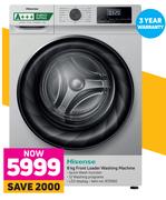 Hisense 8Kg Front Loader Washing Machine