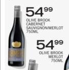 Olive Brook Cabernet Sauvignon/Merlot-750ml