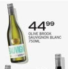 Olive Brook Sauvignon Blanc-750ml