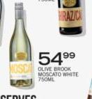 Olive Brook Moscato White-750ml