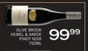 Olive Brook Hemel & Aarde Pinot Noir-750ml