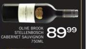 Olive Brook Stellenbosch Cabernet Sauvignon-750ml