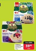 Jungle Instant Oats (All Variants)-750g Each