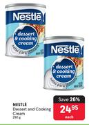 Nestle Dessert And Cooking Cream-290g Each
