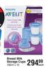 Philips Avent Breast Milk Storage Cups 10 x 180ml-Each