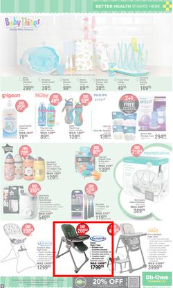 Dis-Chem : Baby Savings (14 March - 07 April 2024), page 7