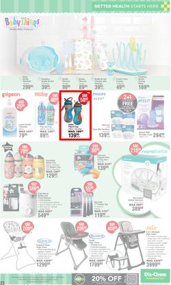 Dis-Chem : Baby Savings (14 March - 07 April 2024), page 7
