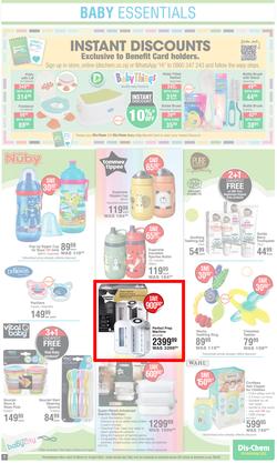 Dis-Chem : Baby Savings (16 March - 10 April 2023), page 7