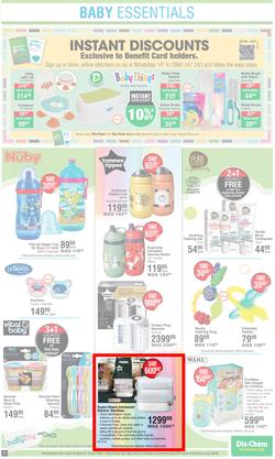 Dis-Chem : Baby Savings (16 March - 10 April 2023), page 7