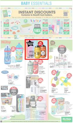 Dis-Chem : Baby Savings (16 March - 10 April 2023), page 7