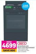 Defy Kitchen Master 600 Electric Stove Black DSS612