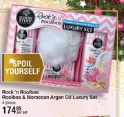Good Stuff Rock n Rooibos Rooibos & Moroccan Argan Oil Luxury Set 4 Piece-Per Set