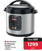 Bennett Read 6L Pressure Cooker KPC102
