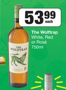The Wolftrap White, Red Or Rose-750ml Each