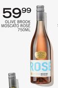 Olive Brook Moscato Rose-750ml