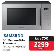 Samsung 30L Bespoke Solo Microwave MS30T5018AG