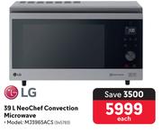 0LG 39L NeoChef Convection Microwave MJ3965ACS
