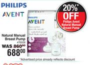 Philips Avent Natural Manual Breast Pump