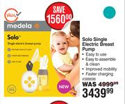 Medela Solo Single Electric Breast Pump