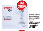 Pigeon Go Mini Electric Breast Pump Accessory Kit 13 Piece