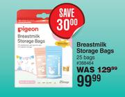 Pigeon Breast Milk Storage Bags 25 Bags