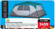 Camp Master 10 Person Instant Tent