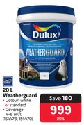 Dulux 20L Weatherguard