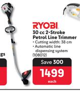 Ryobi 30cc 2 Stroke Petrol Line Trimmer
