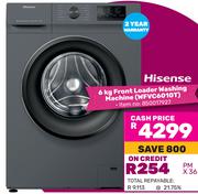 Hisense 6Kg Front Loader Washing Machine WFVC6010T