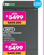 Defy 13 Place Dishwasher DDW 242