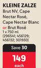 Kleine Zalze Brut NV, Cape Nectar Rose, Cape Nectar Blanc Or Brut Rose-750ml Each