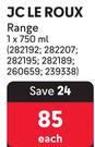 Jc Le Roux Range-750ml Each