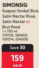 Simonsig Kaapse Vonkel Brut,Satin Nectar Rose,Satin Nectar Or Brut Rose-750ml Each
