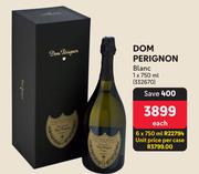 Dom Perignon Blanc-6 x 750ml