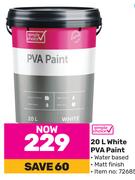 Simple Choice White PVA Paint-20Ltr