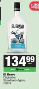 EL Bravo Original Or Strawberry Agave-750ml Each