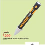 Major Tech Voltage Detecter With Flashlight