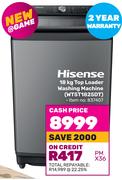 Hisense 18Kg Top Loader Washing Machine WT5T1825DT