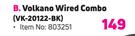 Volkano Wired Combo VK-20122-BK