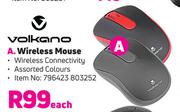Volkano Wireless Mouse-Each