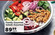 Family Gourmet Salads Assorted-Each