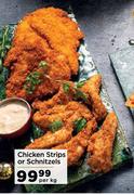 Chicken Strips Or Schnitzels-Per Kg