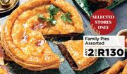Family Pies Assorted-For 2