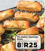 Ma Baker Sausage Rolls-For 8