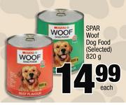 Spar Woof Dog Food-820g Each