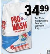 Pro Wash Handwashing Powder-2Kg Each
