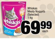 Whiskas Meaty Nuggets-1Kg Each
