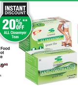 Closemyer Anti-Constipatic Green Tea-20 Pack