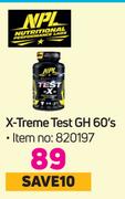 NPL X-Treme Test GH 60's